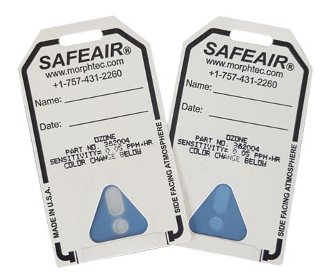 Gas Sensors Hydrogen Sulfide Safeair System Badge Gas Sensing