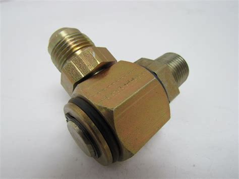 Parker S2103 8 10 12x58 10 Jic Hydraulic Swivel Fitting 90 Degree Ebay