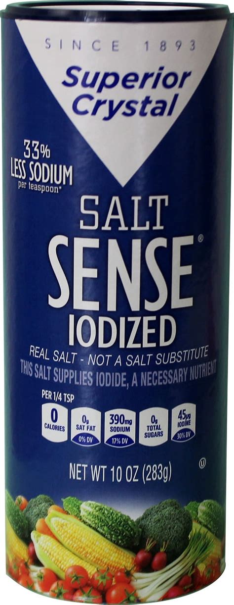 Superior Crystal Salt Sense Iodized Walmart