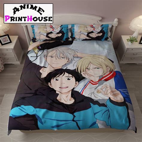 Yuri On Ice Bed Sheets Blankets And Covers With Pillow Over 30 Designs