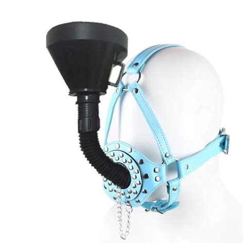 Fetish Funnel Mouth Gag Bdsm Bondage Set Slave Oral Fixation Mouth Stuffed Sm Adult Game Sex