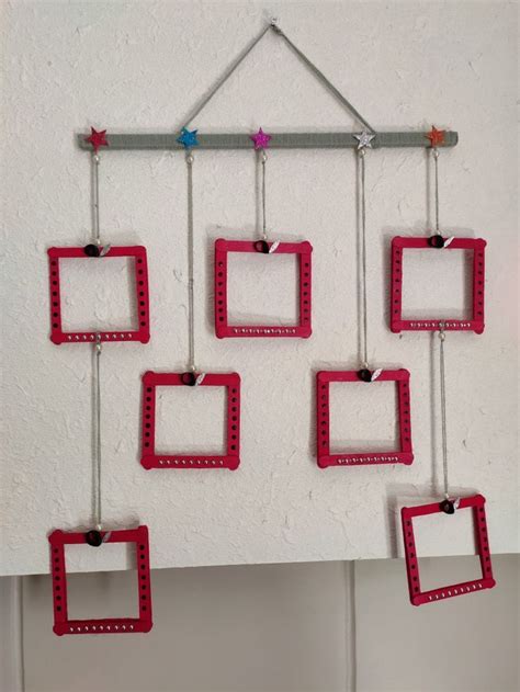 Handmade Wall Hanging Photo Frames