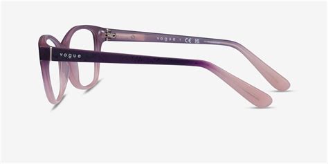 Vogue Eyewear Vo2998 Cat Eye Violet Gradient Frame Glasses For Women Eyebuydirect Canada