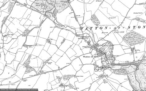 Old Maps of Watton at Stone, Hertfordshire - Francis Frith