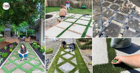 How To Lay A Paver Walkway With Grass In Between Engineering Discoveries