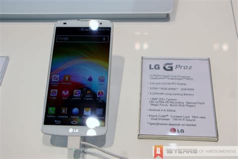 Updated Mwc Lg G Pro Hands On First Impressions Lowyat Net