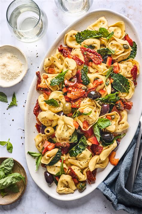 Tuscan Tortellini Pasta Salad Olive Mango