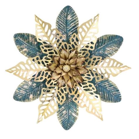 Blue Floral Wall Art