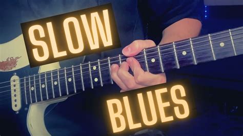 Slow Blues Guitar Backing Track A Minor Blues Guitar Backing