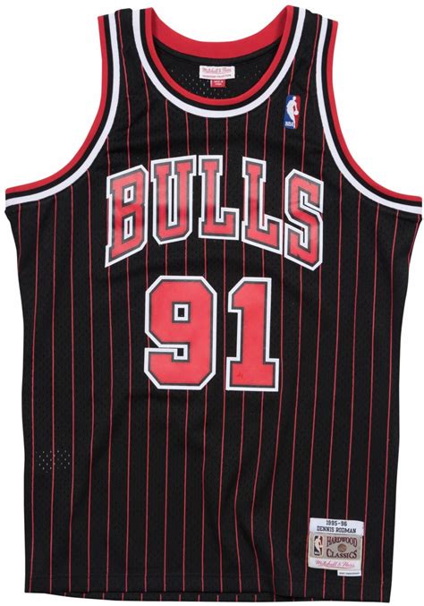 Mitchell Ness Dennis Rodman Chicago Bulls Trikot Ab 90 00