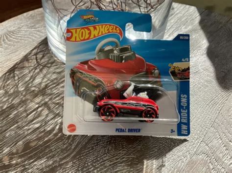 Hot Wheels Treasure Hunt Pedal Driver C Case Hw Ride Ons Short Card New Picclick Uk