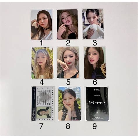 Jual Gi Dle Photocard Official Pc Album I Love I Never Die My Pob Bene Miyeon Minnie Soyeon