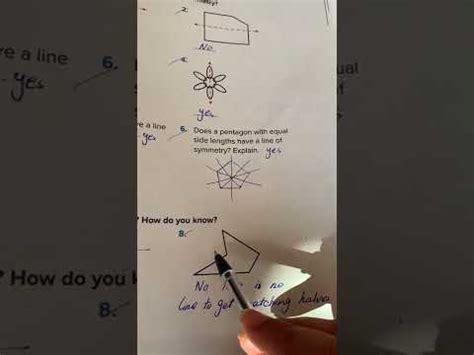 Reveal Math Grade Lesson Understand Line Symmetry Youtube