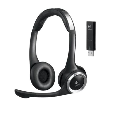 Amazon In Buy Logitech Clearchat Wireless Usb Headset Black Online