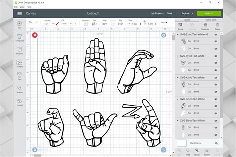 American Sign Language Svg