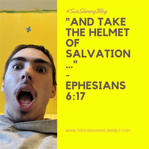 The Helmet of Salvation - THE SUNSHINING