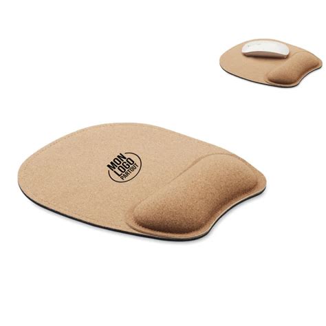 Tapis de souris ergonomique en liège Marbo laboiteaobjets