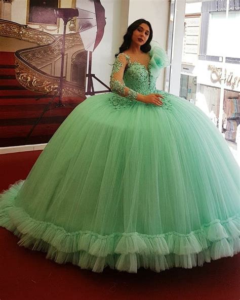 Pin De Isabel Draiman En XV Verde Vestidos De Novia Vestidos Para Xv