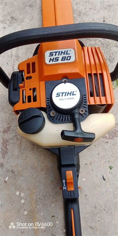 Trimar De Tuns Gard Viu Stihl HS80 Crang OLX Ro