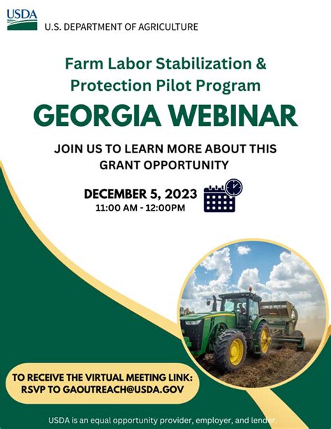 USDA Webinar Focuses On New Ag Labor Grant Program Vegetable Growers News