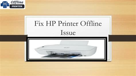 Ppt How To Fix Hp Printer Offline Issue Powerpoint Presentation Free Download Id 8314742