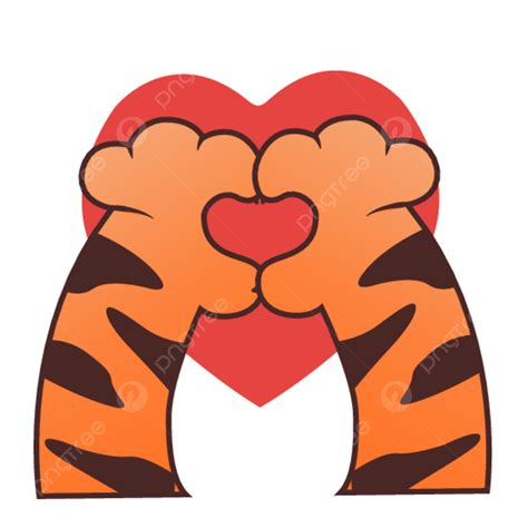 Tiger Paw Prints Clip Art