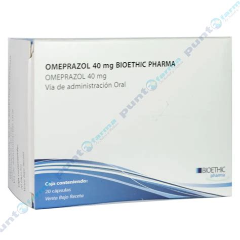 Omeprazol Mg Caja De C Psulas Punto Farma