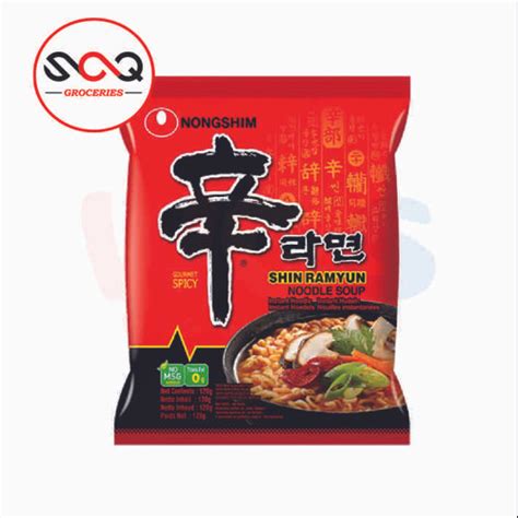 Jual Nongshim Shin Ramyun Spicy Mushroom 120 Gr Mie Instant Korea