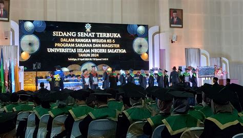 Uin Salatiga Gelar Wisuda Ke Diikuti Peserta Klikdinamika