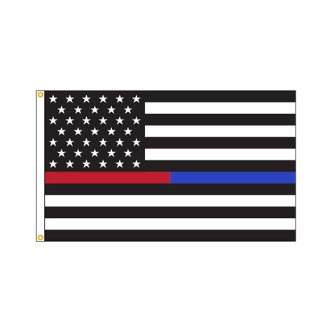 Thin Blue And Red Line Flag Custom Flag Company