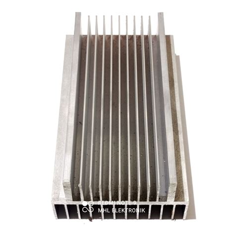 Jual Heatsink U Model Built Up Sirip Cm Pendingin U Kokoh Dan