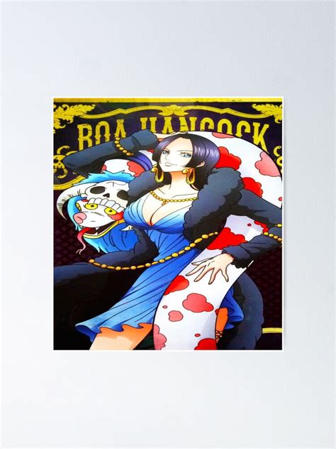 One Piece Boa Hancock Poster For Sale By Evansale Redbubble