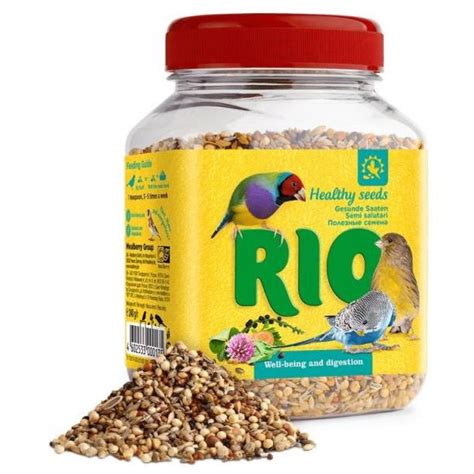 🥇299 р. – Полезные семена RIO для всех видов птиц, 240 г купить в ...