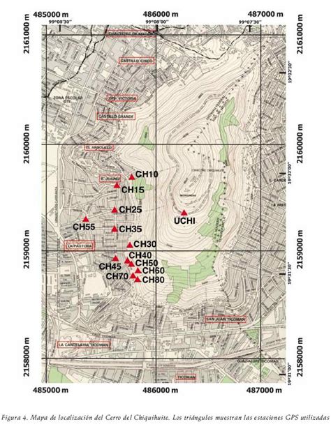 Estudio De La Ladera Occidental Del Cerro Del Chiquihuite Ciudad De