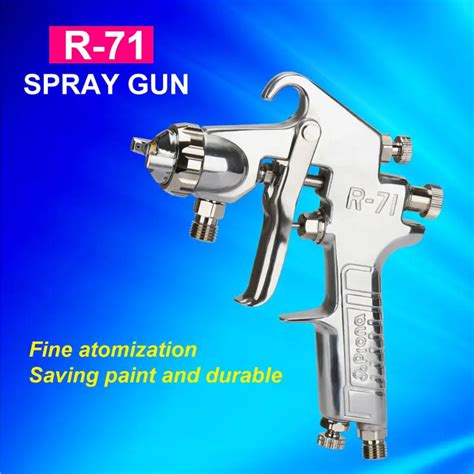 Prona R Power Spray Gun Pistol Pneumatic Tools R Gravity Feed Paint