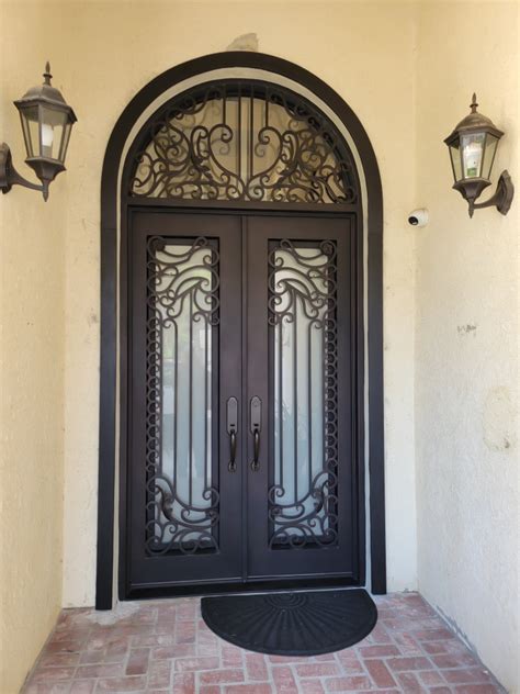 Tuscany Wrought Iron Door Designs Precise Iron Doors