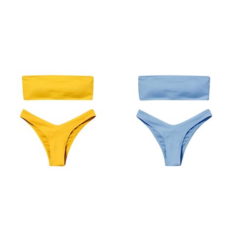 Pack Kcodviy Swimsuit Waisted Two Bikini Sports Bra Top Bathing Suit Control Tummy Swimwear