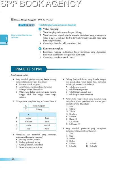 Pelangi Pra U Teks Stpm 2022 Bahasa Melayu Penggal 1