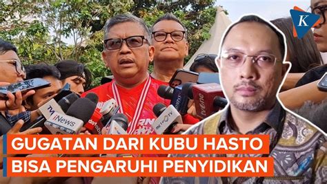 KPK Sebut Gugatan Dari Kubu Hasto Bisa Pengaruhi Proses Penyidikan