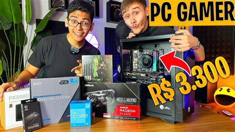 PC GAMER Barato p Jogar até 3 300 Reais em 2024 Teste em Jogos YouTube