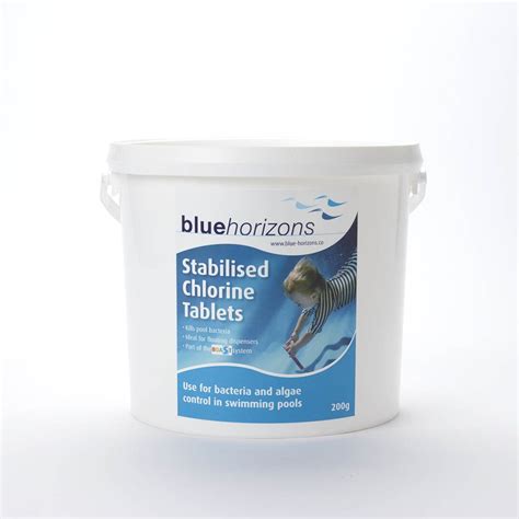 Bh Stabilised Chlorine Tablets G Complete Pool Controls Ltd