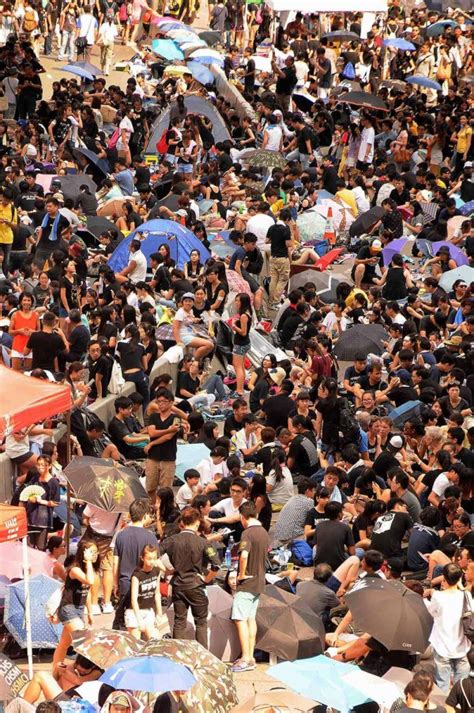 Hong Kong Oct 1 Occupy Central Protest