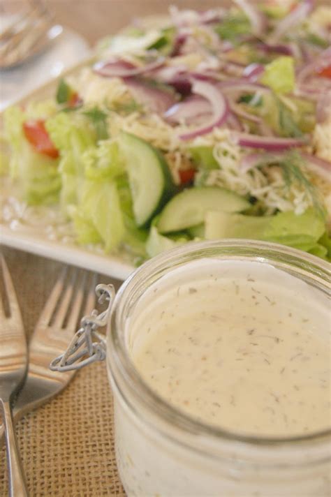 Ranch Dressing Recipe Using Fresh And Dried Herbs Recipe Ranch Dressing Recipe Recipes