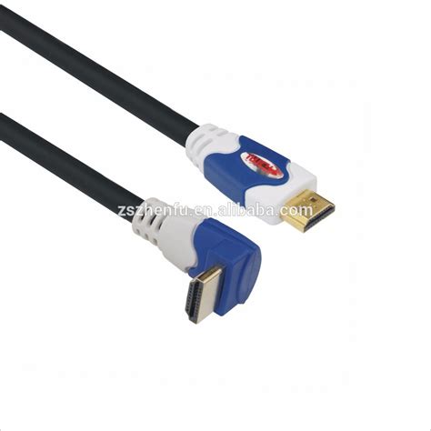 Hdmi Male To 90 Degree Hdmi Male Cable High Quality Hdmi Male To 90