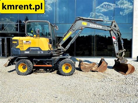 VOLVO EW 60 E KOPARKA KOŁOWA DOOSAN 55 TEREX 70 100 KOMATSU PW 98 11