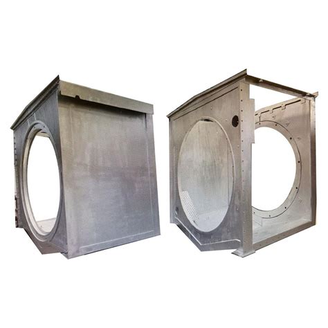 Rectangular Industrial Mild Steel Air Duct For Food Processing