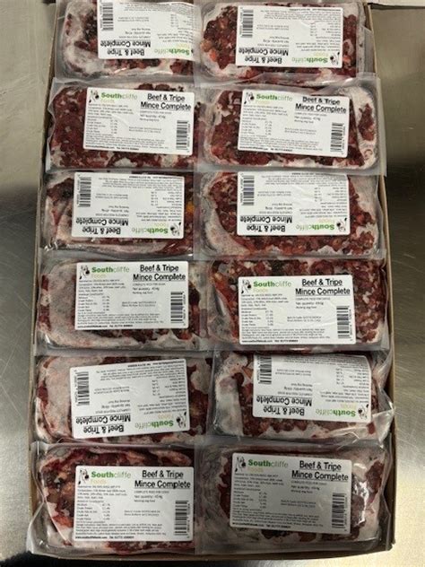 Beef And Tripe Complete Box Raw4life