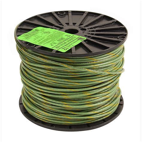 THHN Wire 12 AWG 500ft Spool PN THHN12GYL AutomationDirect