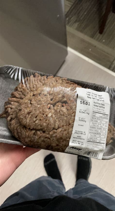 MR LIME On Twitter Found This Ground Beef Hidden In The Fridge Guess