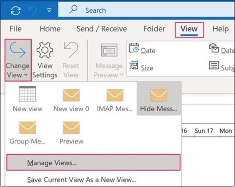 Cómo Cambiar La Vista De Outlook